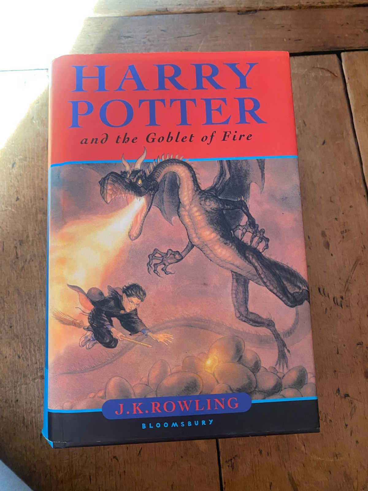 COLLECTIBLE BOOK FIRST EDITION HARRY POTTER AND THE GOBLET OF FIRE WITH ERRORS