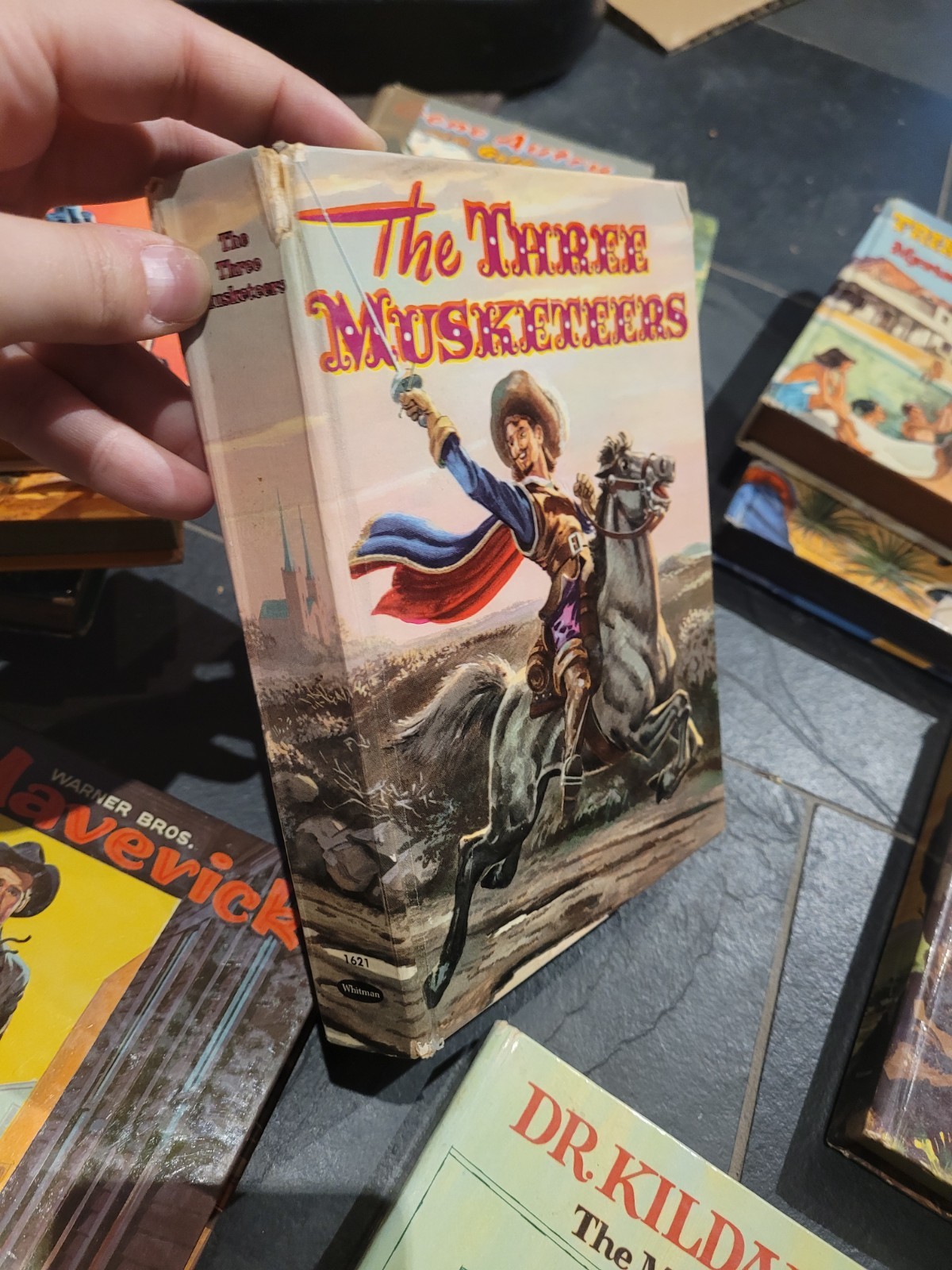 Lot of 14 vintage Whitman Publishing children’s books – Westerns – Trixie Belden