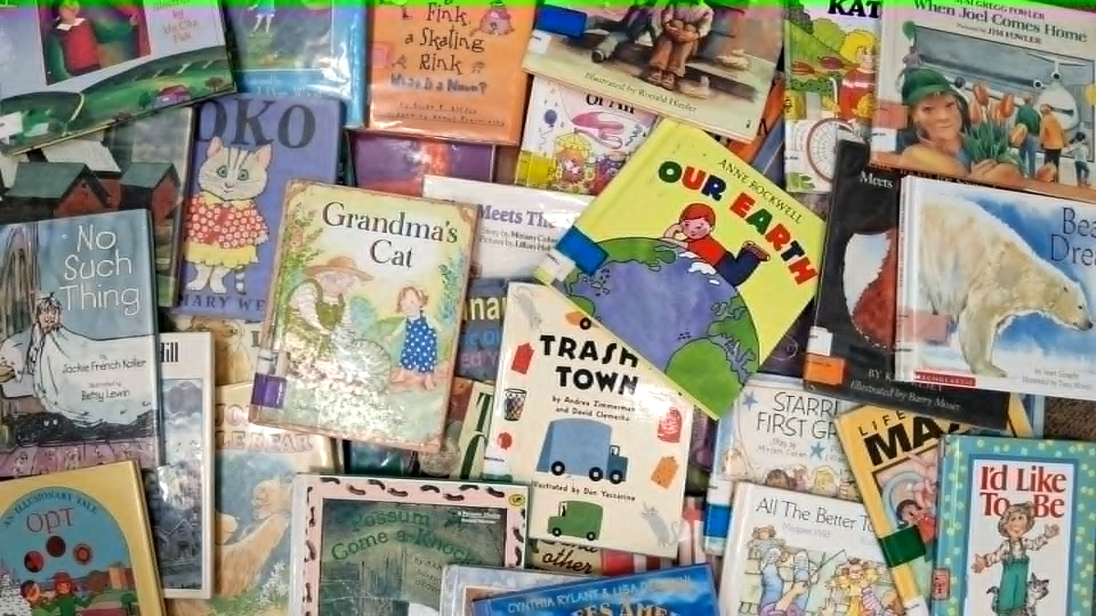 Random Pull Lot of 20 Children’s Vintage Hardcover picture books 1980’s 1990’s