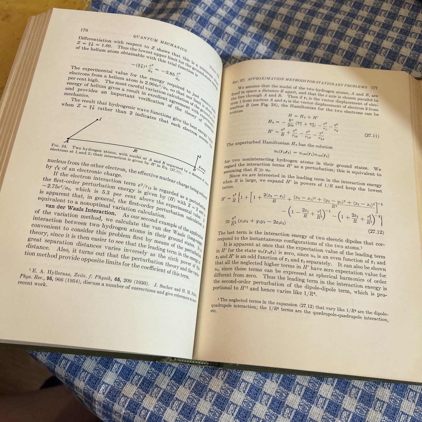 Quantum Mechanics Antique Hardcover Schiff 1955 McGraw Hill