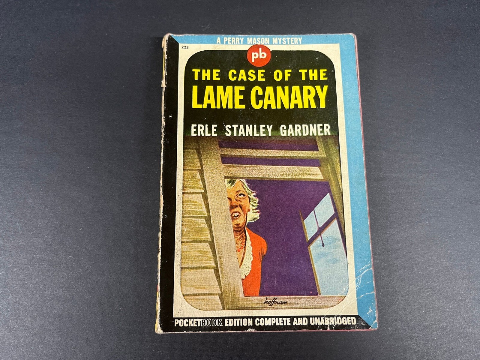1943 The Case of the Lame Canary by Erle Stanley Gardner Mass Market Paperback