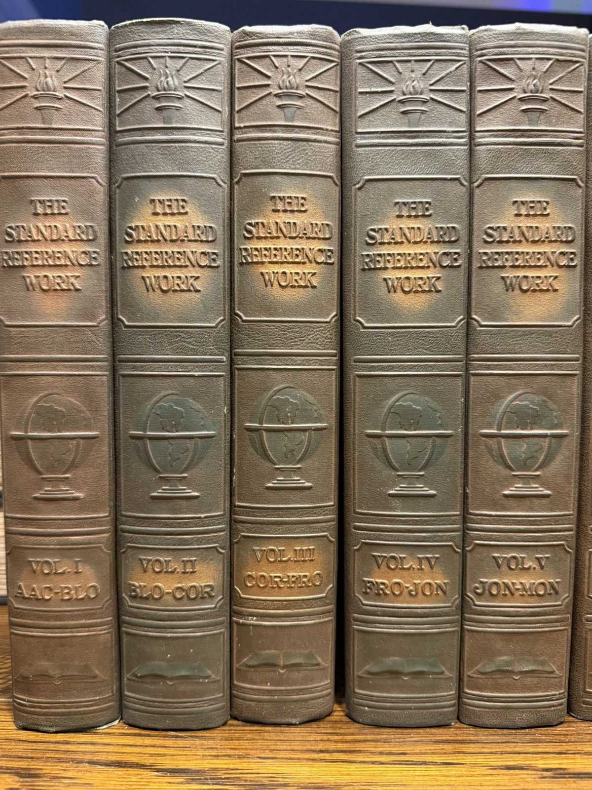 1927 Standard Ref Work Encyclopedia Complete 11 Vol Set Illustrated Home School