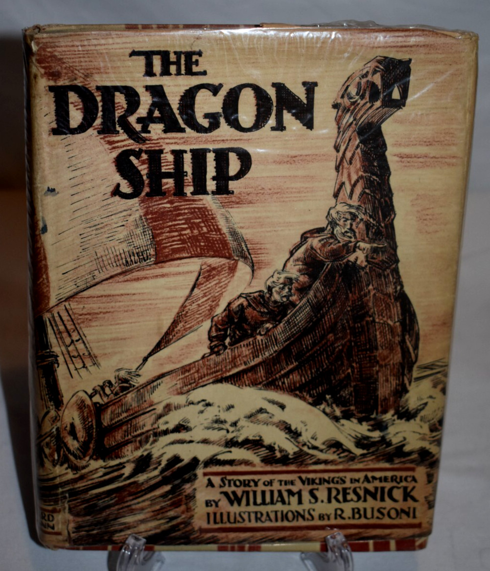 The Dragon ship A Story Of Vikings In America 1942 HC/DJ Coward-McCann New York