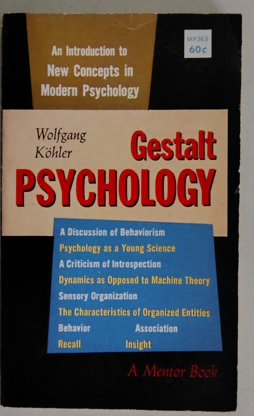 Psychopathology of Everyday Life, Freud, Gestalt Psychology, Kohler, Lot of 3