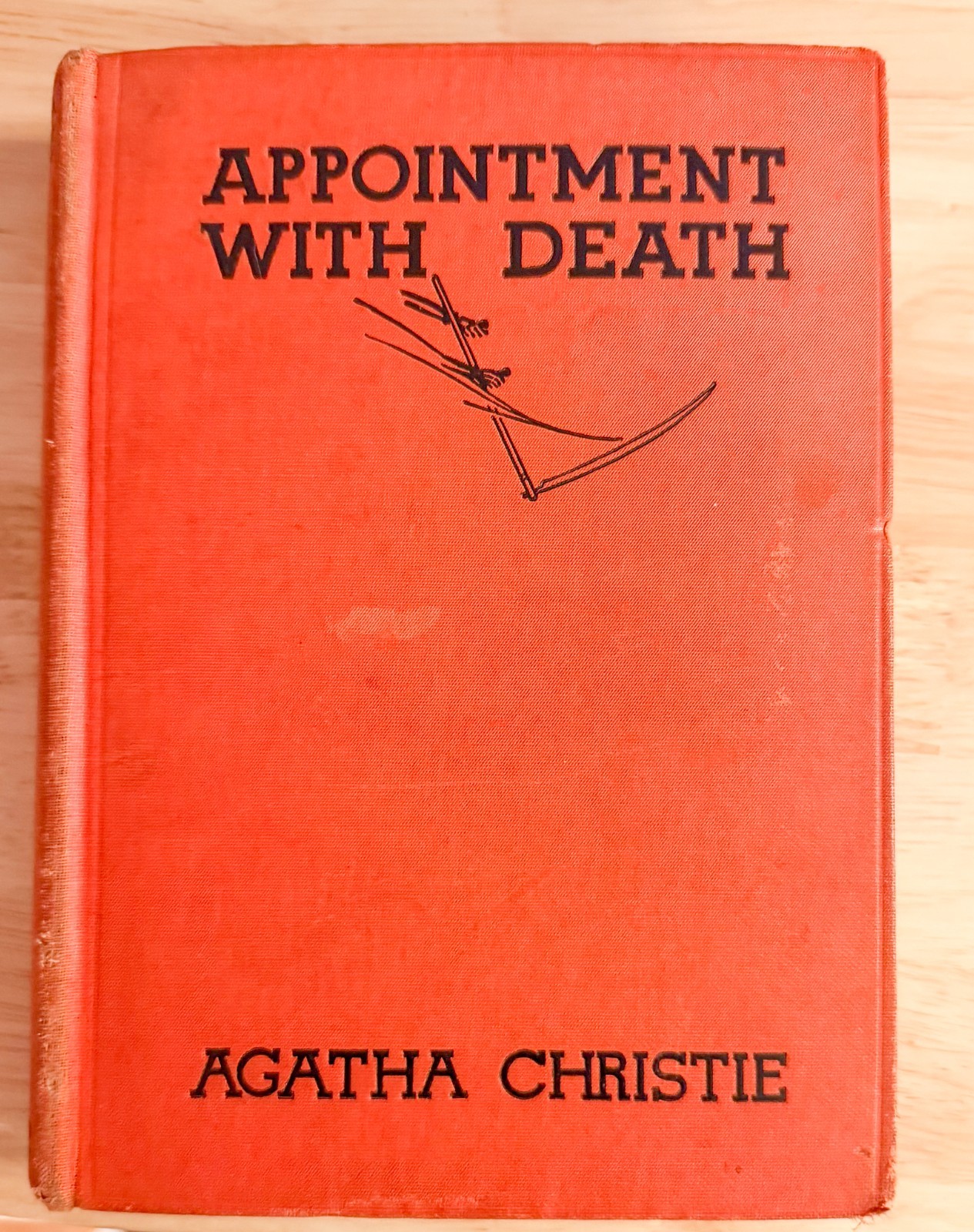 Appointment with Death by Agatha Christie 1938 First Edition Poirot Dodd Mead