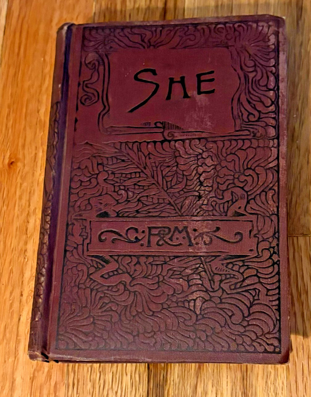 Antique 1889 She: A History of Adventure By H. Rider Haggard