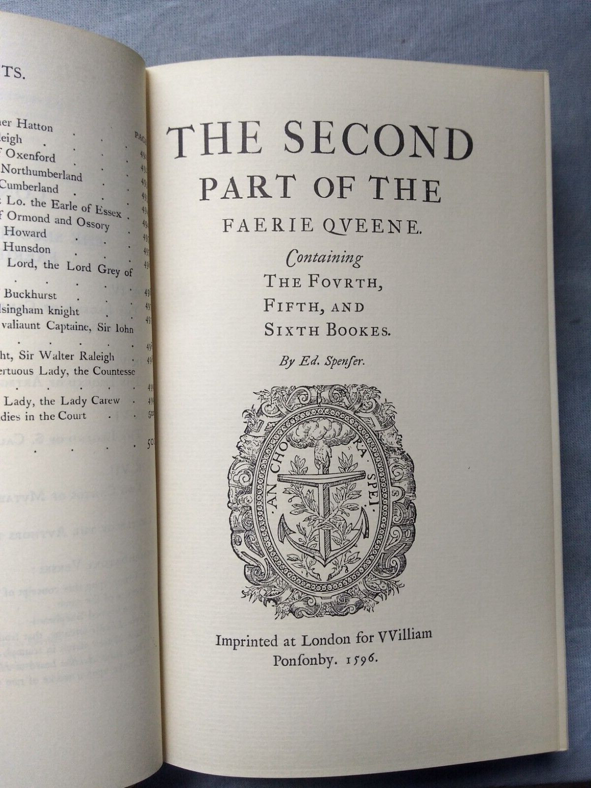 The Poetical Works of Edmund Spenser Faerie Queene 2 Vols Clarendon Press 1964