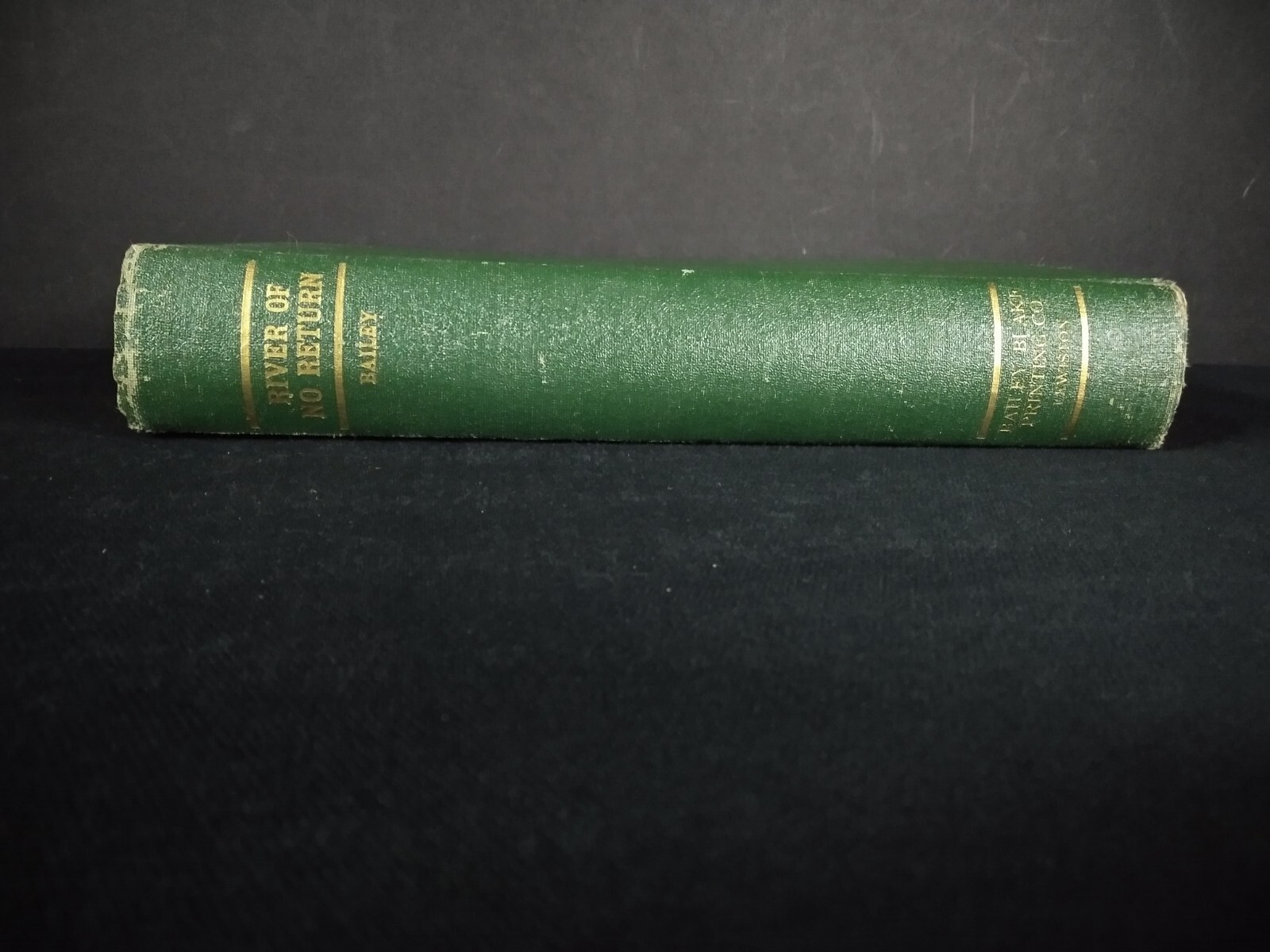 1935 RARE – River of No Return – Robert G Bailey – #737 Limited 1st Edition