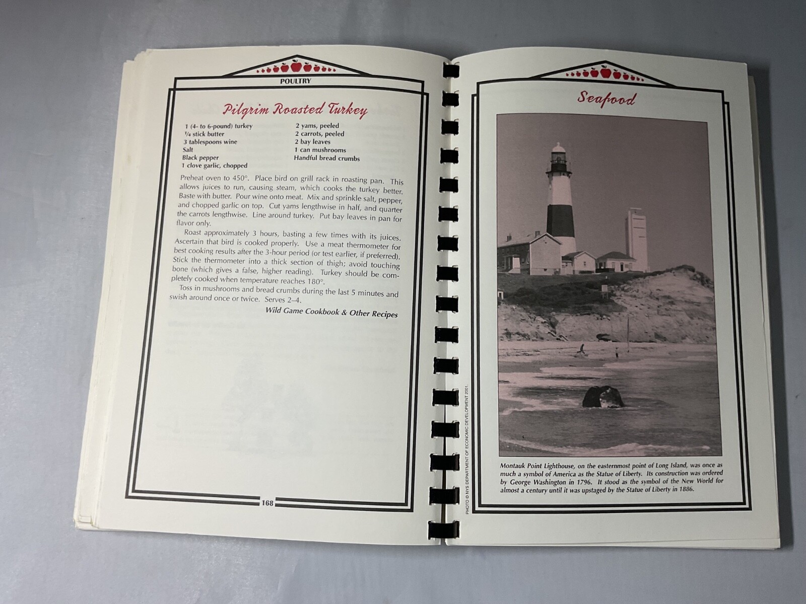 Best of the Best from New York Cookbook Quail Ridge Press 2004 Spiral Bound -C2