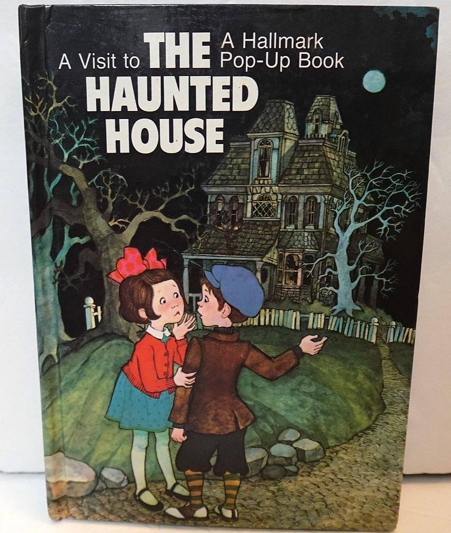 A Visit to the Haunted House (1970s hardcover Hallmark Pop-Up Book)