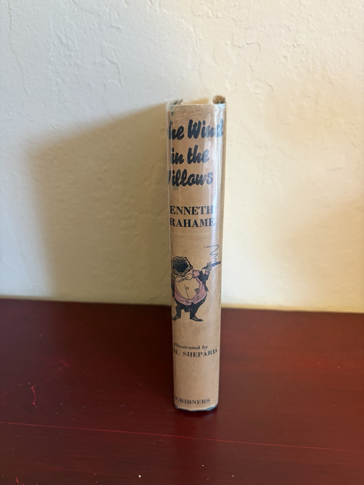The Wind in the Willows, Kenneth Grahame 1933 HC w/DJ Charles Scribner’s Sons