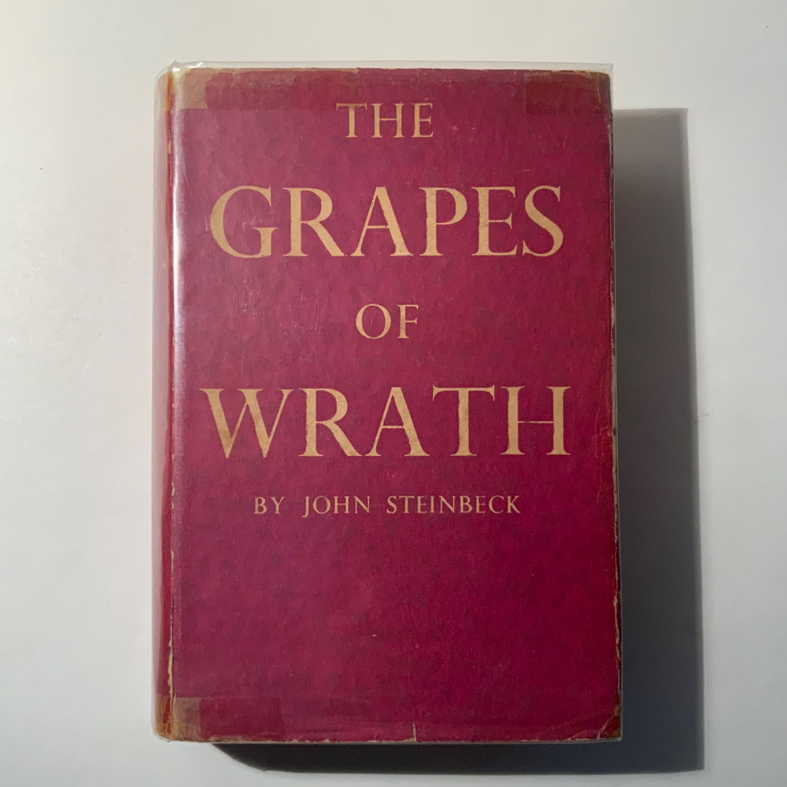 The Grapes Of Wrath by John Steinbeck 1939 Heinemann 1st UK edition Very Good/G+