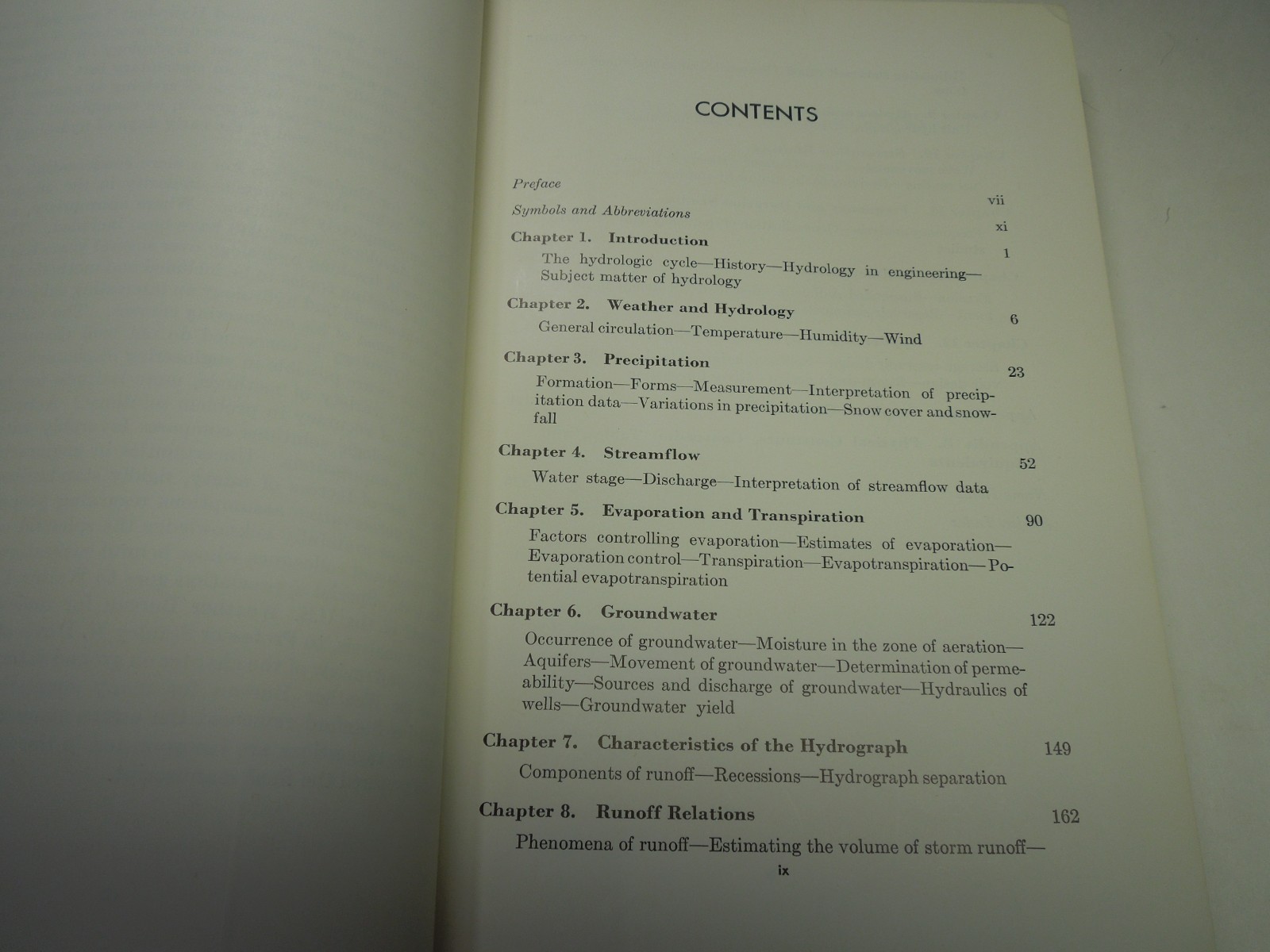 Hydrology for Engineers Linsley, Kohler & Paulhus 1958 McGraw-Hill