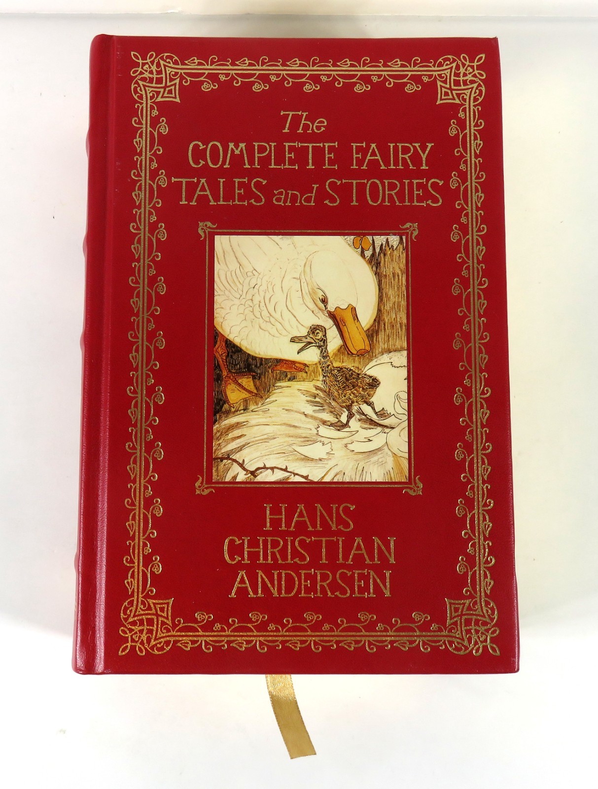 GRIMM’S COMPLETE FAIRY TALES Brothers Grimm Bonded Leather Illustrated – EX Cond