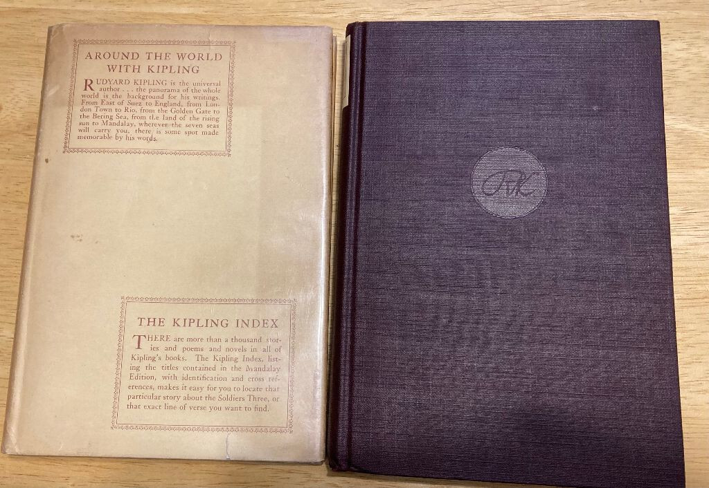Around the World with Kipling Irvin S. Cobb Doubleday, Page 1926 1st ed.