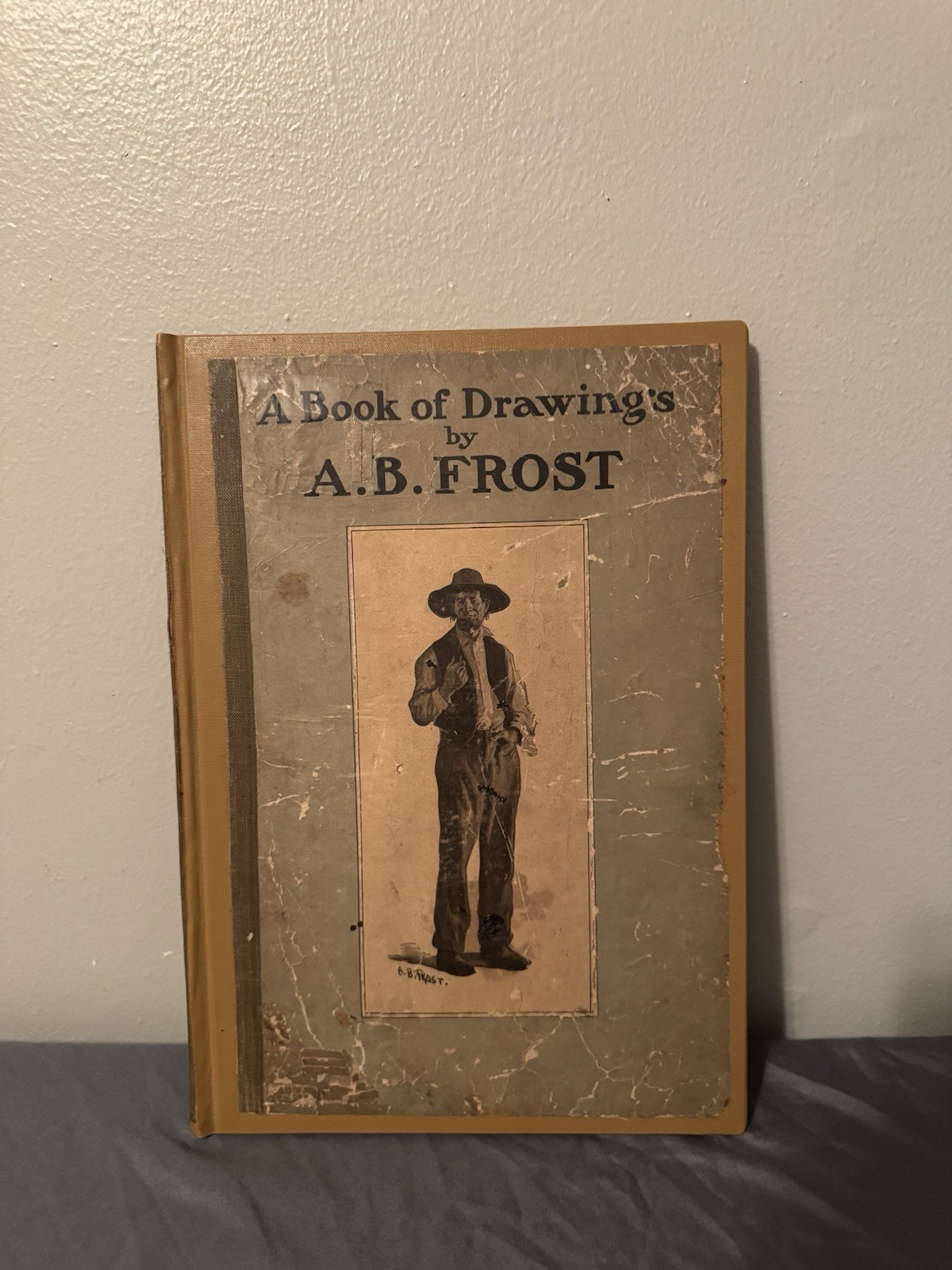1904 A Book of Drawings by A.B. Frost 1st Edition P.F. Collier 39 Plates Arkansa