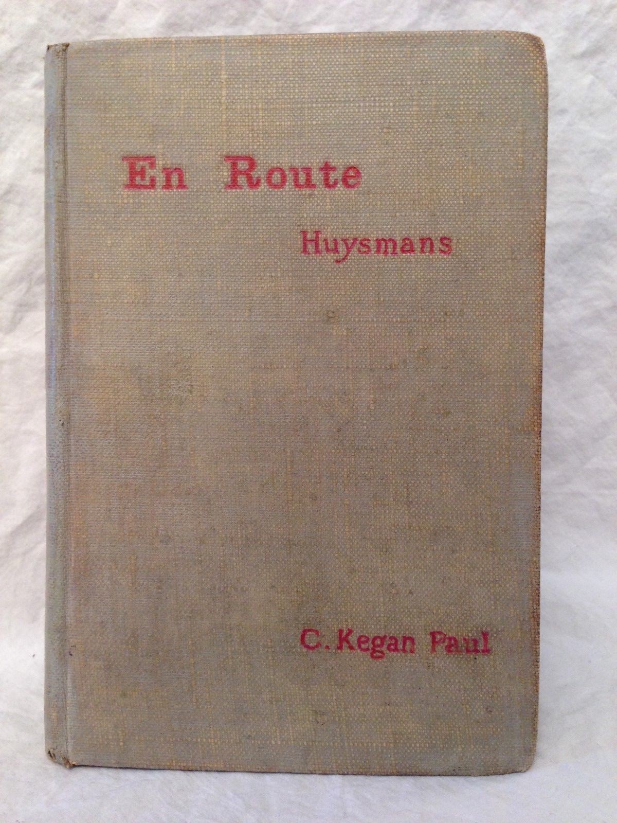 J-K Huysmans, En Route, 1896 – Alban Baverstock’s Copy Manuscript Poem, Catholic
