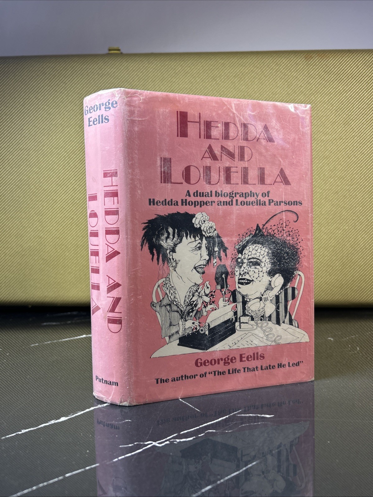 Hedda And Louella A dual biography George Eells Hardcover Book 1972 1st Mylar