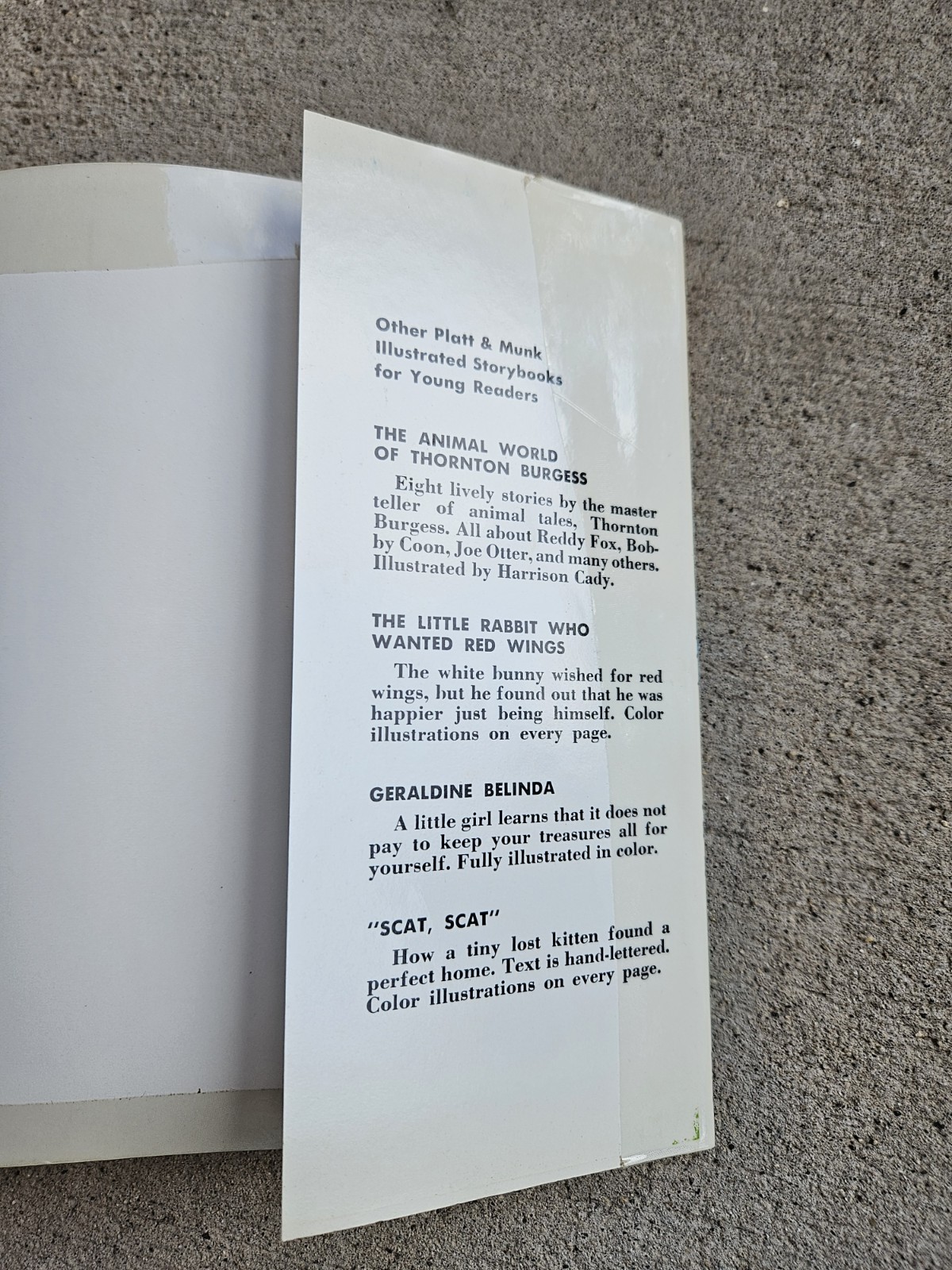 Vintage 1960’s The Little Engine That Could Slip Cover Reinforced Binding