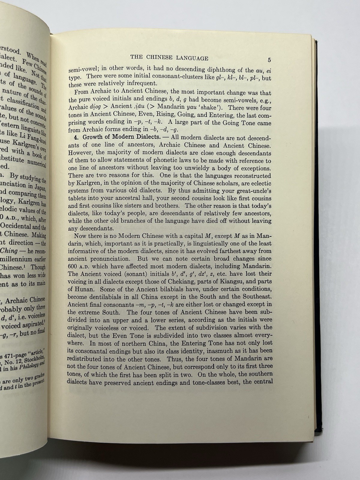 MANDARIN PRIMER: An Intensive Course in Spoken Chinese by Yuen Ren Chao 1972 HC