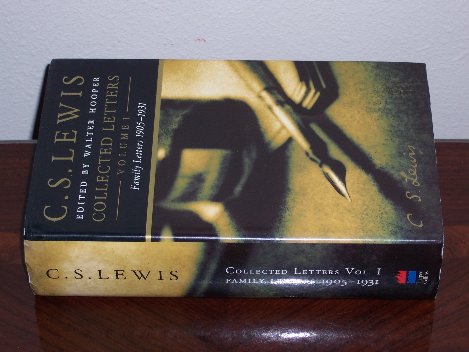 HarperCollins 1st UK Edition C.S. Lewis Collected Letters Vol. I Family letters