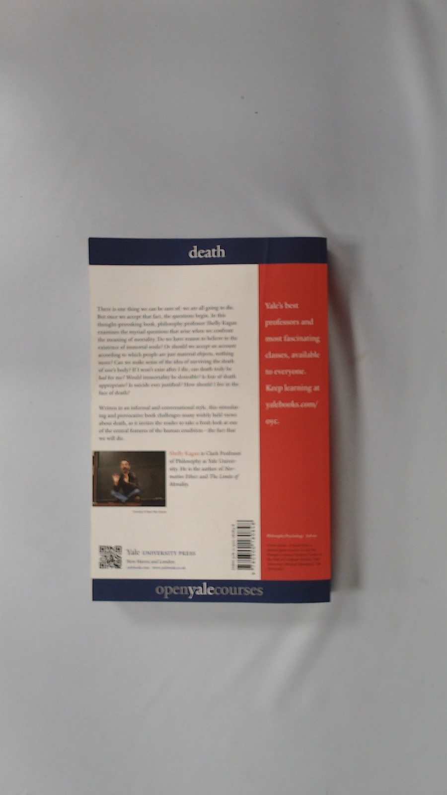 Death (Open Yale Courses), Kagan, Shelly, Yale University Press,