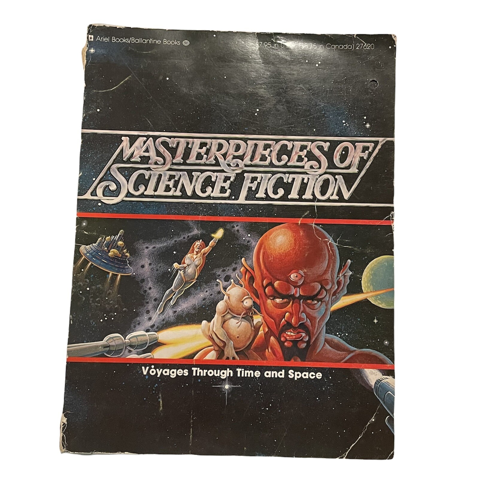 Masterpieces Of Science Fiction Book Vintage 1978 Ariel Books GUC
