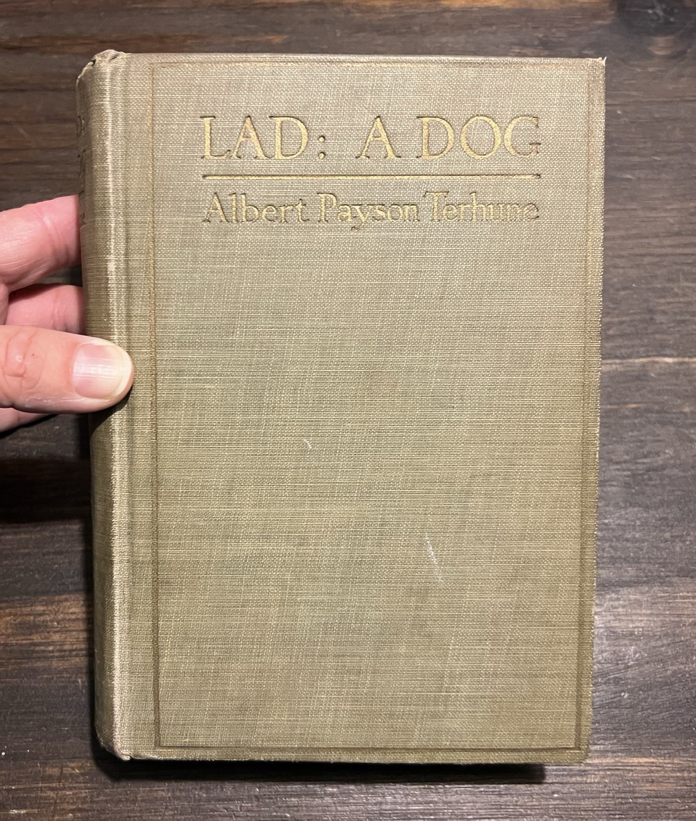 1919 Lad: A Dog by Albert Payson Terhune E P Dutton New York 1st / 28th Printing