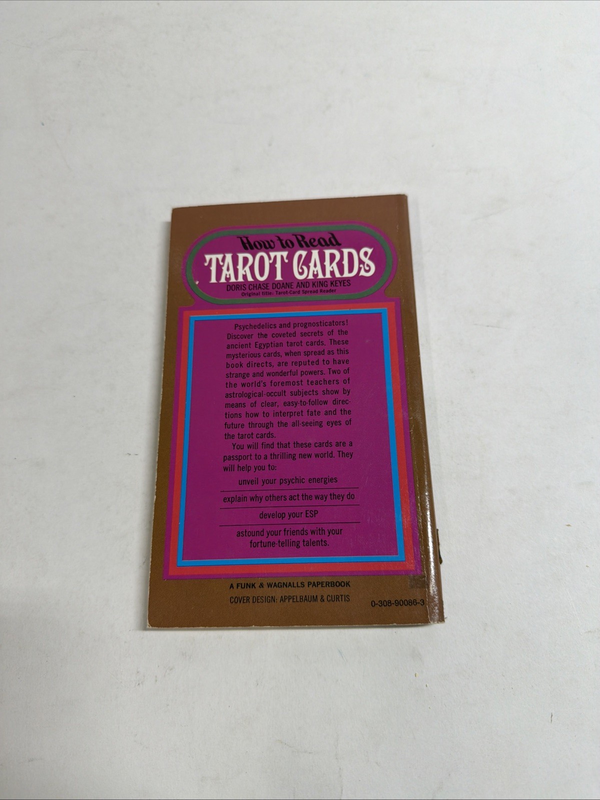 Doris Chase Doane & King Keyes Tarot Cards – How to Read Tarot… (1st Ed)