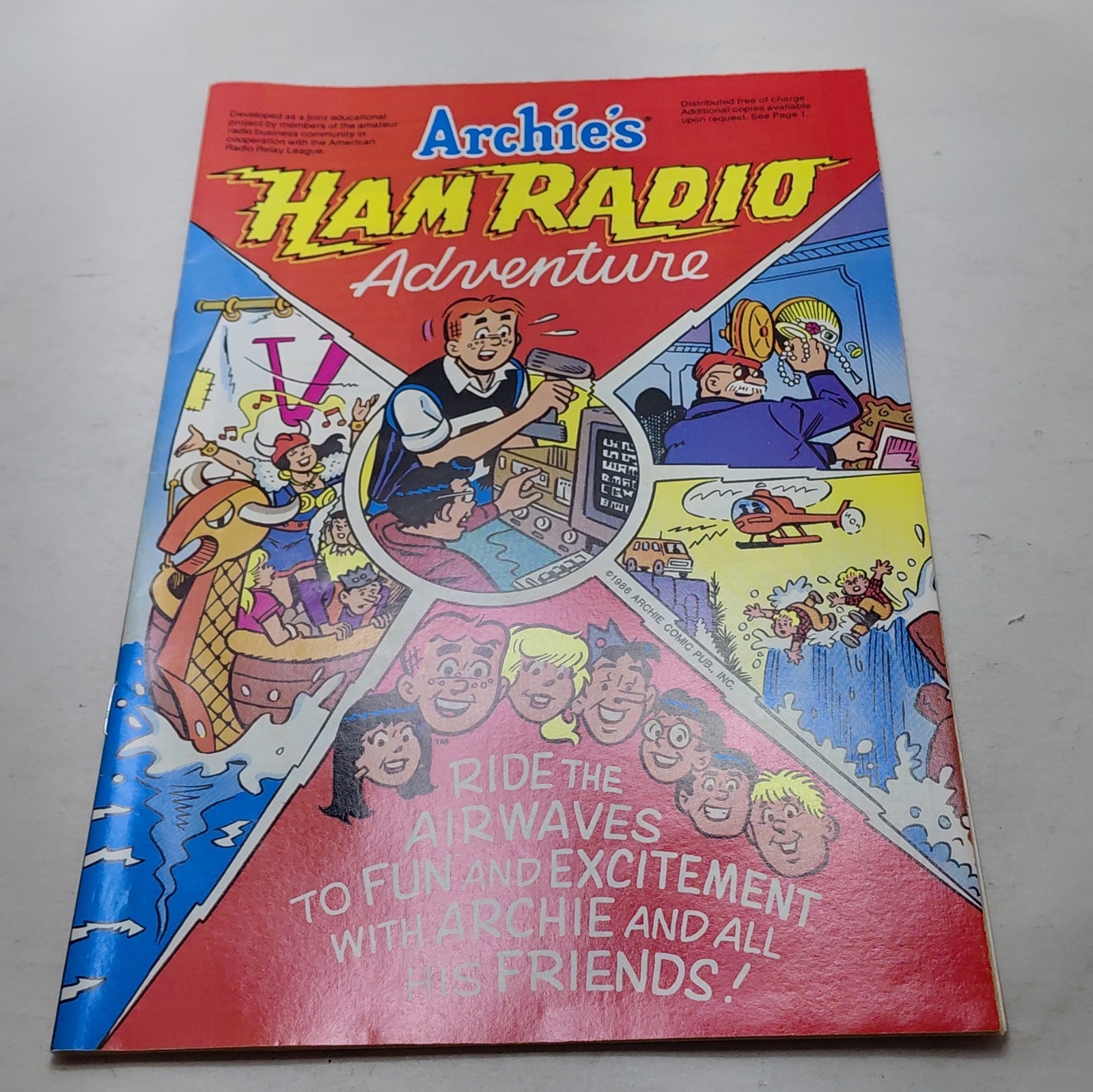 Archie’s Ham Radio Adventure Comic Book (1986)