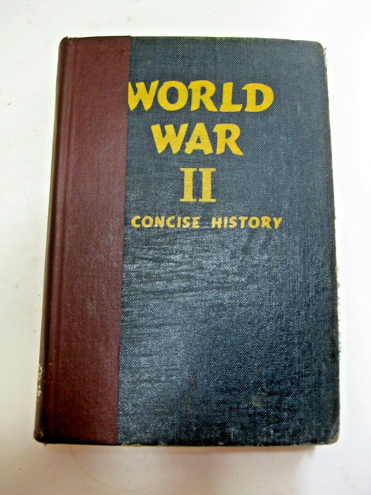 World War II: A Concise History Roger W. Shugg 1946 Property of Camp Lee VA Vntg