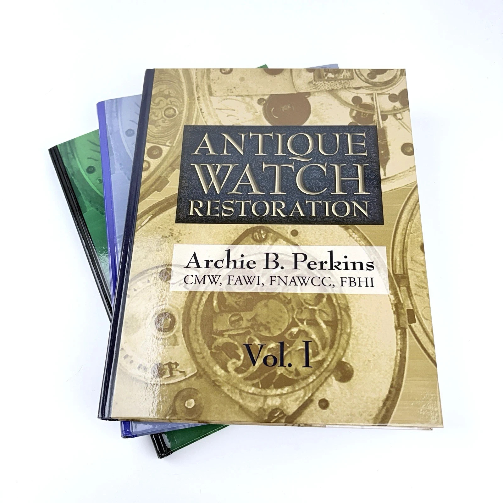 Antique Watch Restoration by Archie Perkins 3 Volume Set Hardcover Books