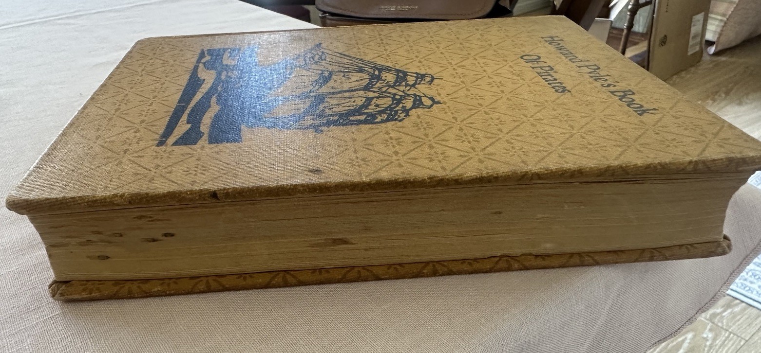 Howard Pyle’s Book Of Pirates First Edition 1921 Antique Illustrated