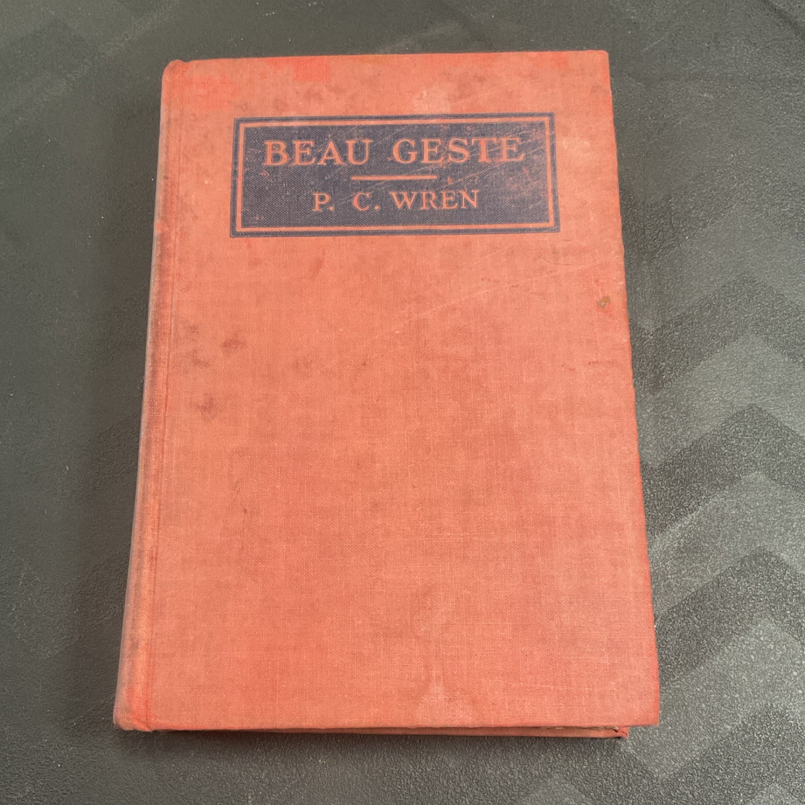 Beau Geste by P. C. Wren – Frederick A. Stokes Co, 1941 – Cloth