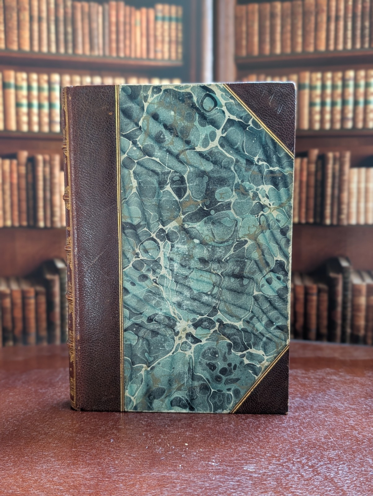 Great Expectations by Charles Dickens beautiful gilt brown leather binding