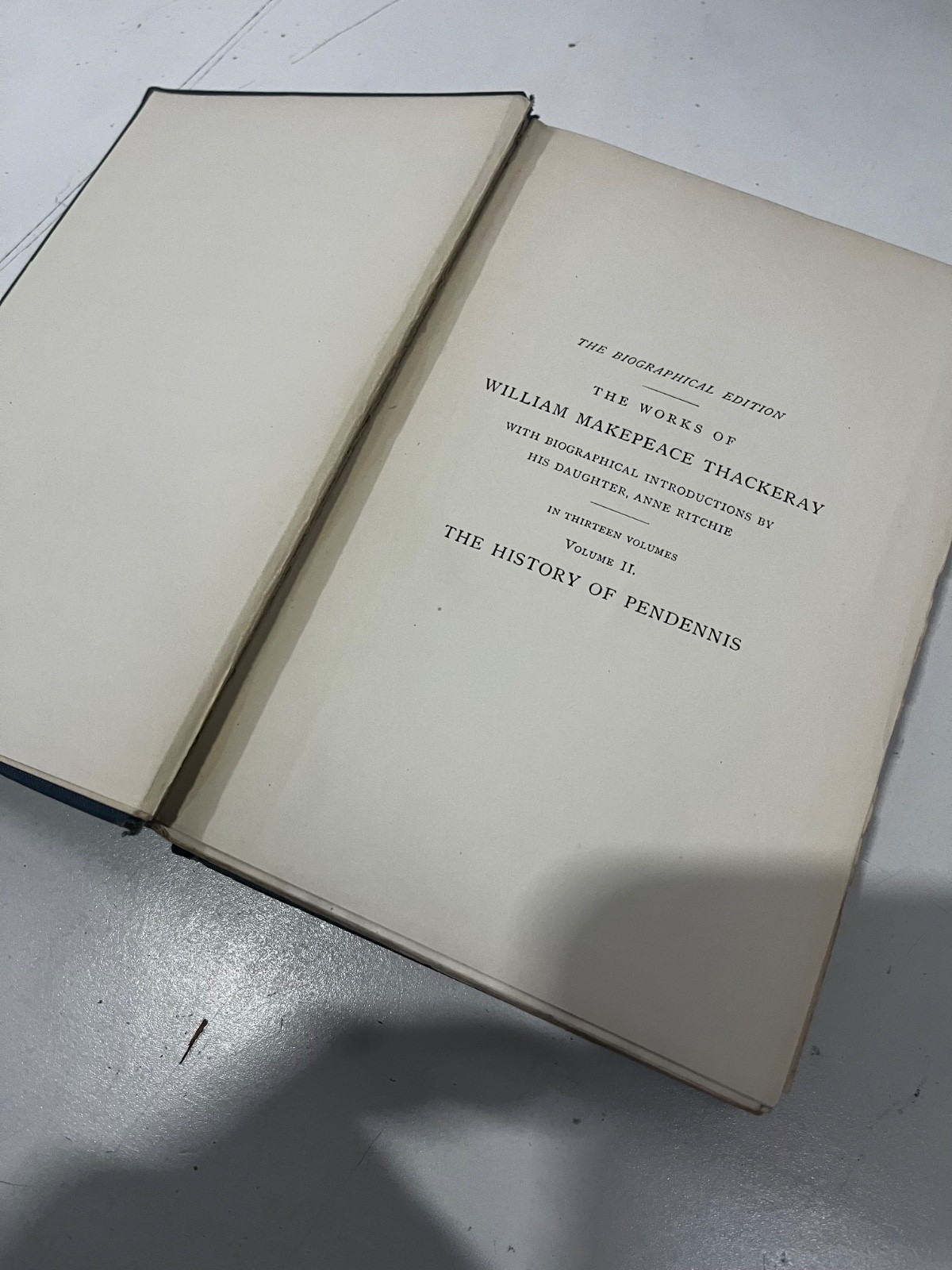 William Makepeace Thackeray 8 HRDCVR Book Lot HARPER BROS 1898 CHRISTMAS BOOKS
