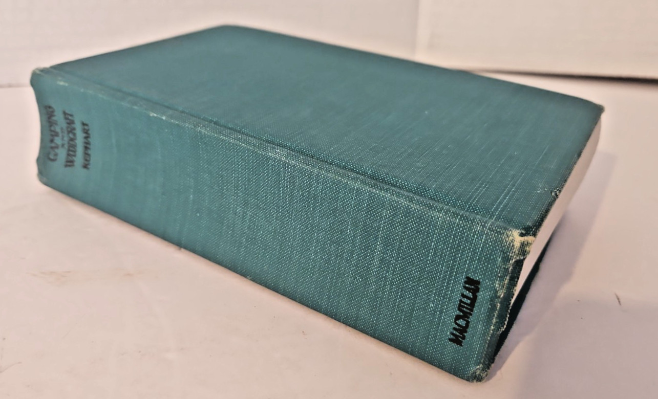 Camping And Woodcraft – 2 Volumes in One – Horace Kephart – 1958 Hard Cover