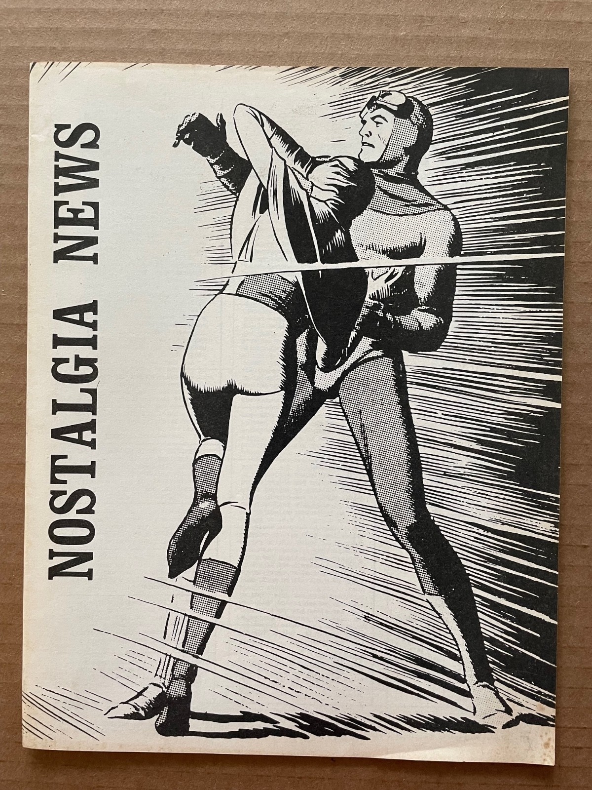 Vintage NOSTALGIA NEWS Magazine #20 Andy Warhol CAPTMIDNIGHT Herndon Maris