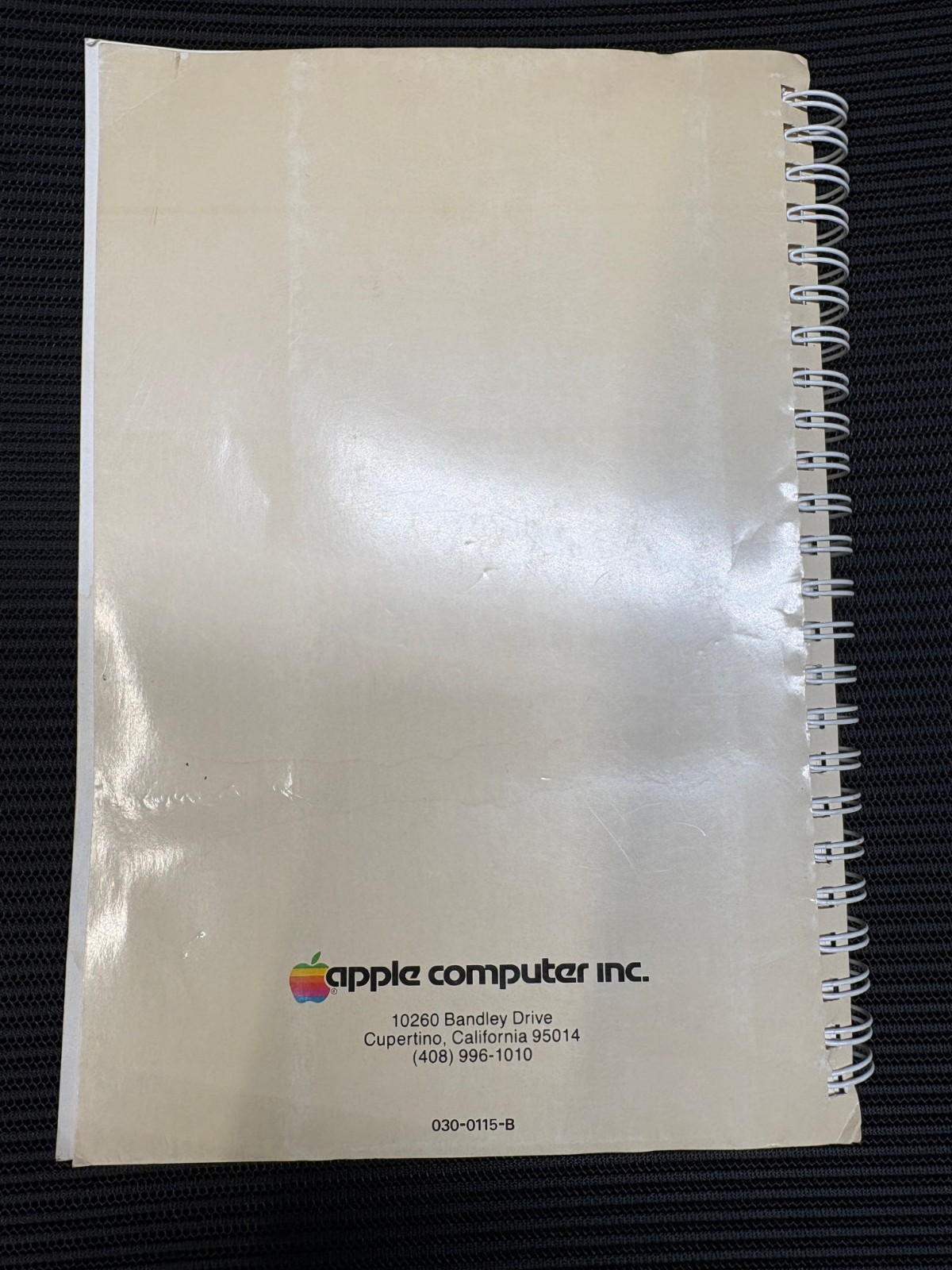 Vintage Apple II The DOS Disk Operating System Manual