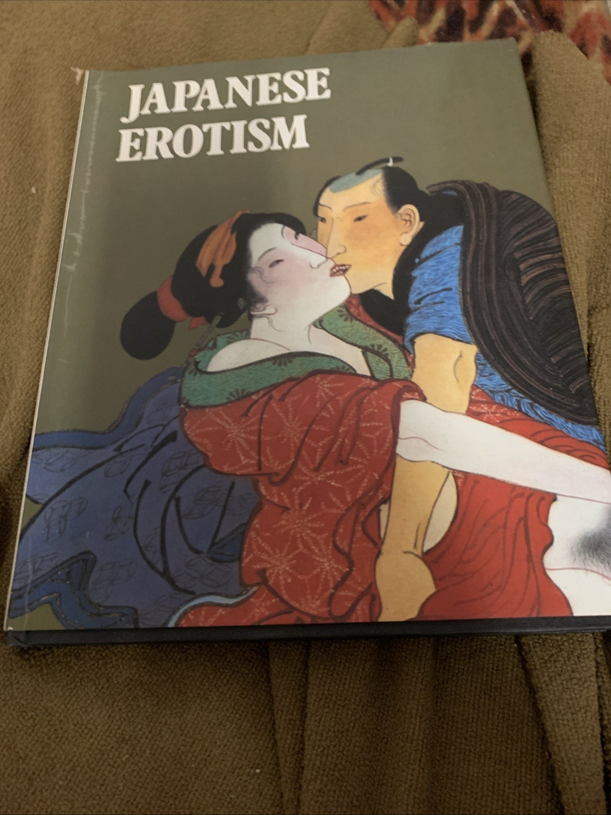 Japanese Erotism hardback book by Bernard Soulié – Miller Graphics 1981 First Ed