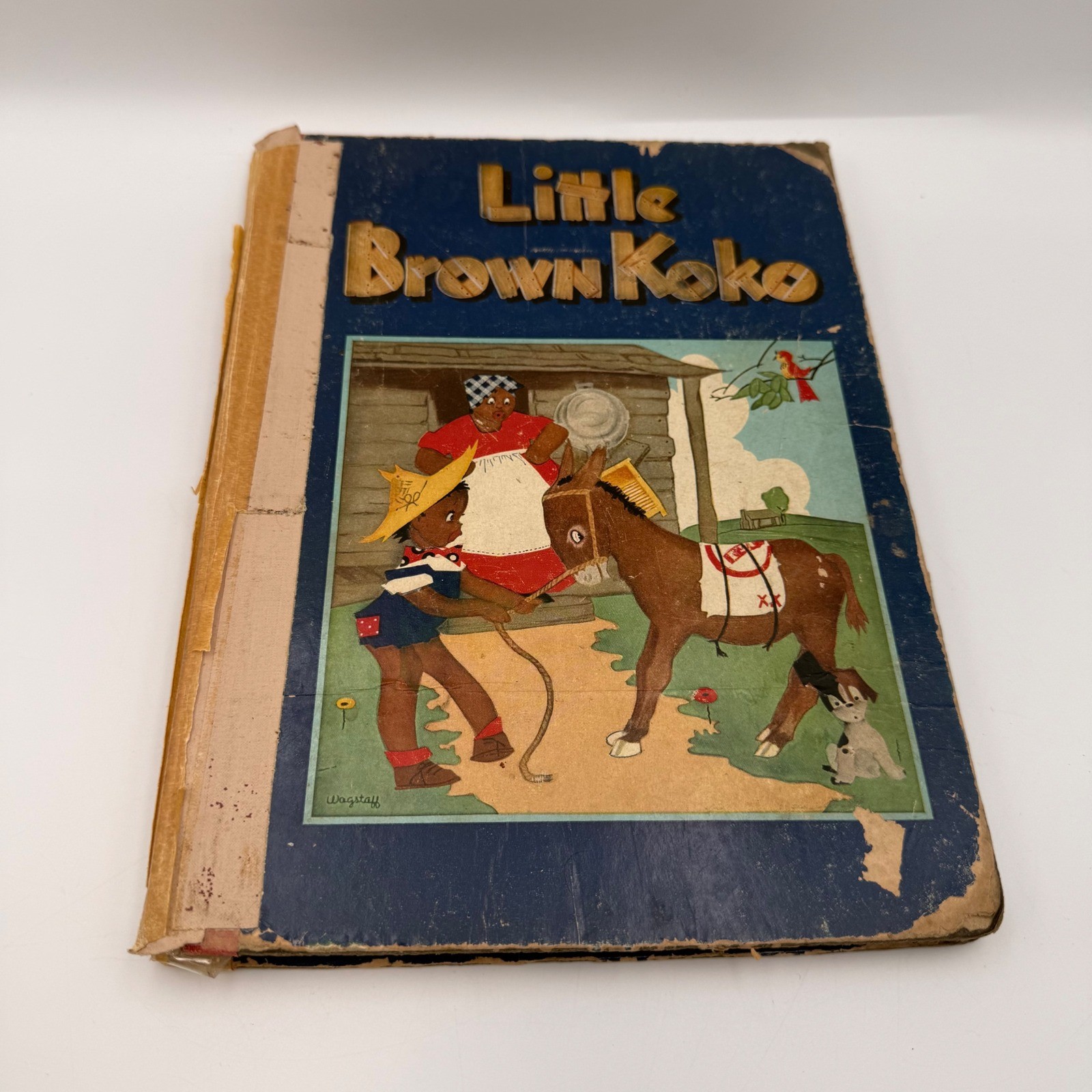Vintage 1951 Stories of Little Brown Koko Blanche Seale Hunt Dorothy Wagstaff