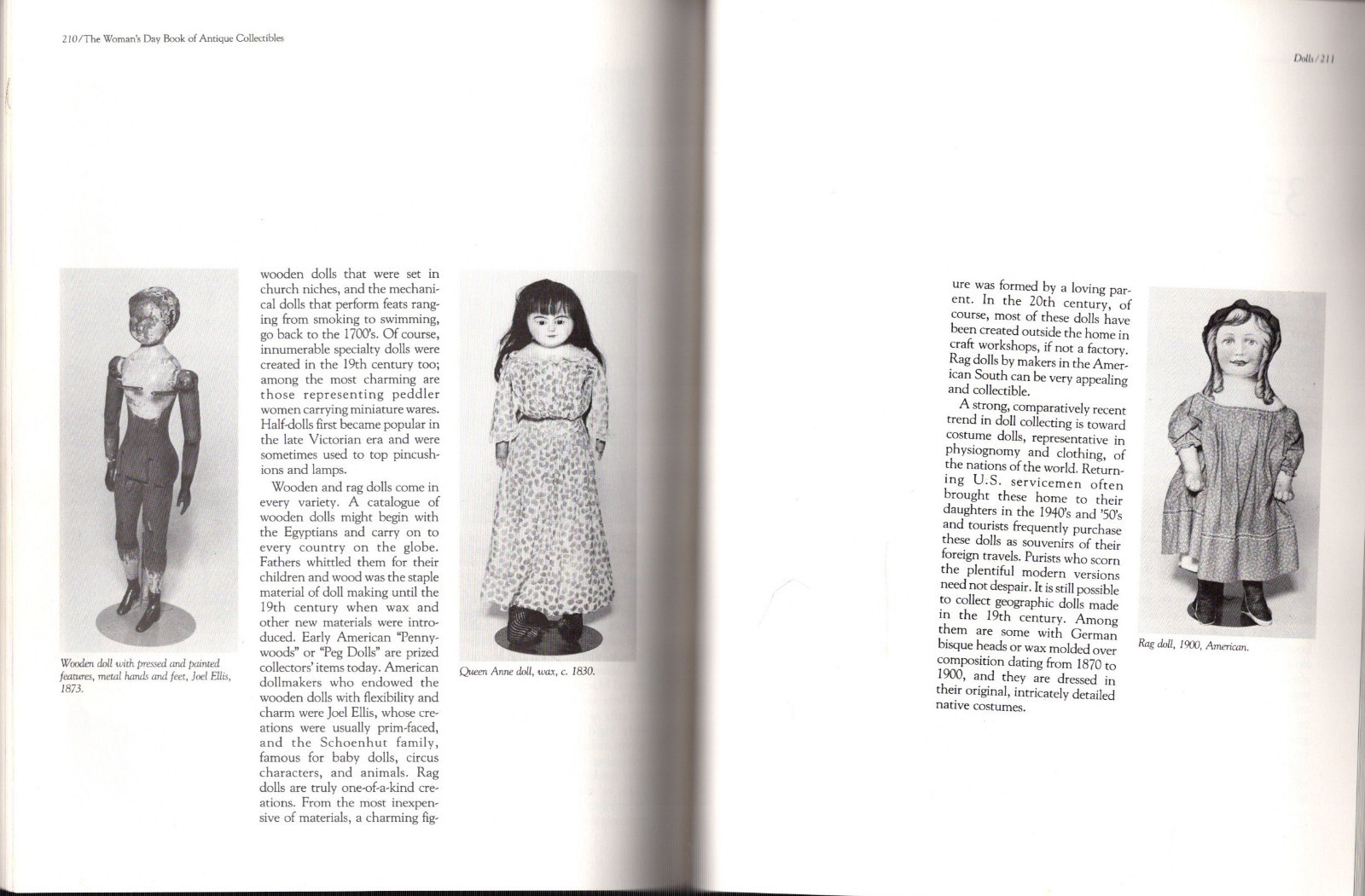 1982 WOMAN’S DAY Book of Antique Collectibles