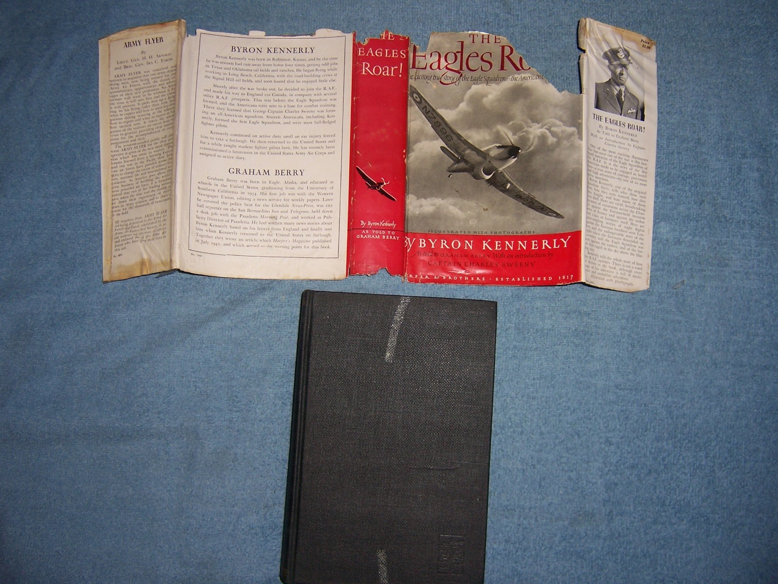 THE EAGLES ROAR! by Byron Kennerly/1st Ed/HCDJ/Military/WWII 1939-45