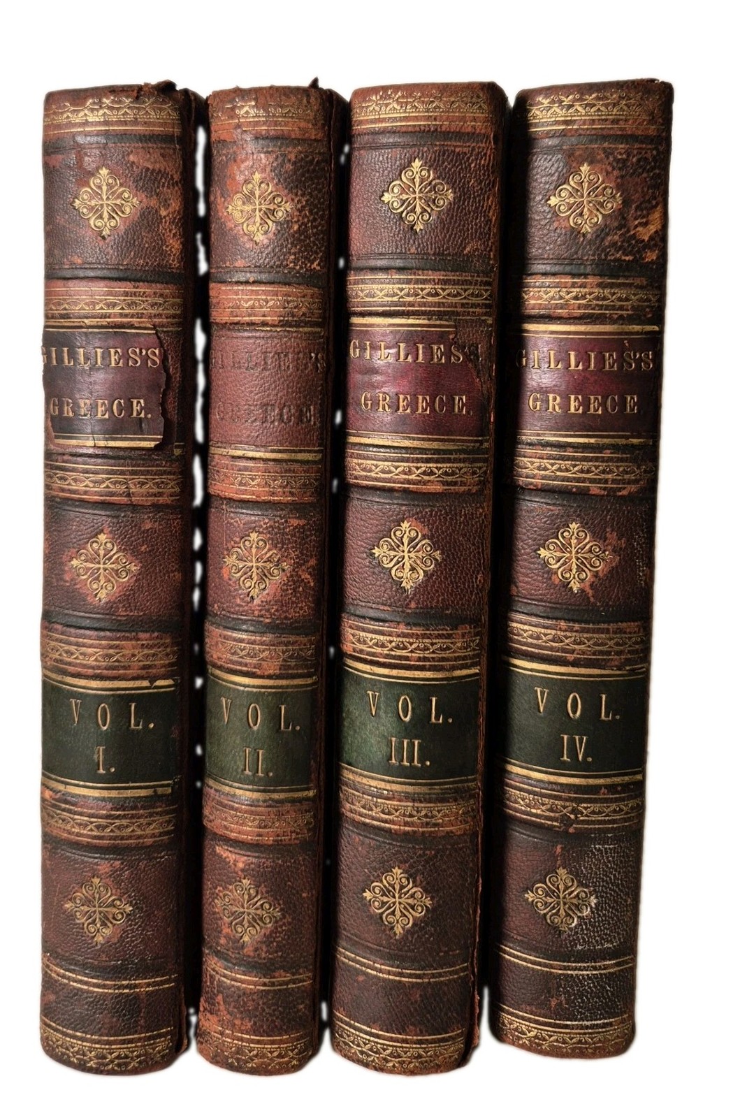 1820 4vol The History of Ancient Greece John Gillies Literature Philosophy Arts
