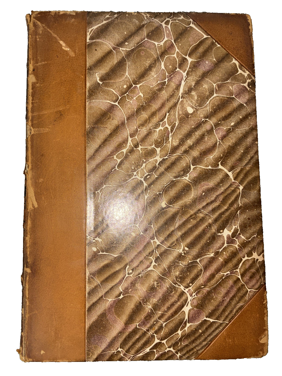 Deerslayer James F. Cooper Fine Binding Leather Marbled Leatherstocking book