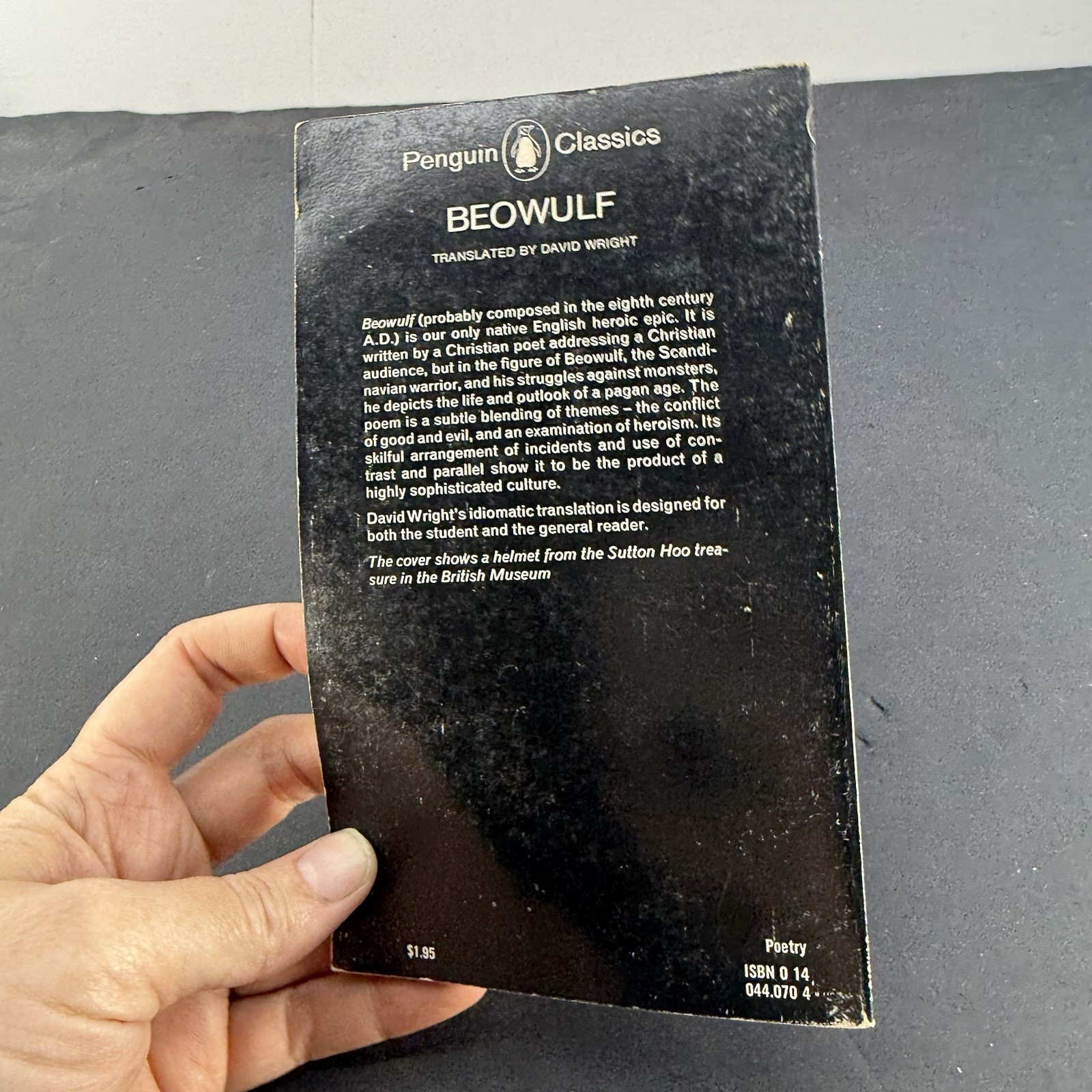 Penguin Classics Paperback Book – Beowulf – David Wright (Translation)