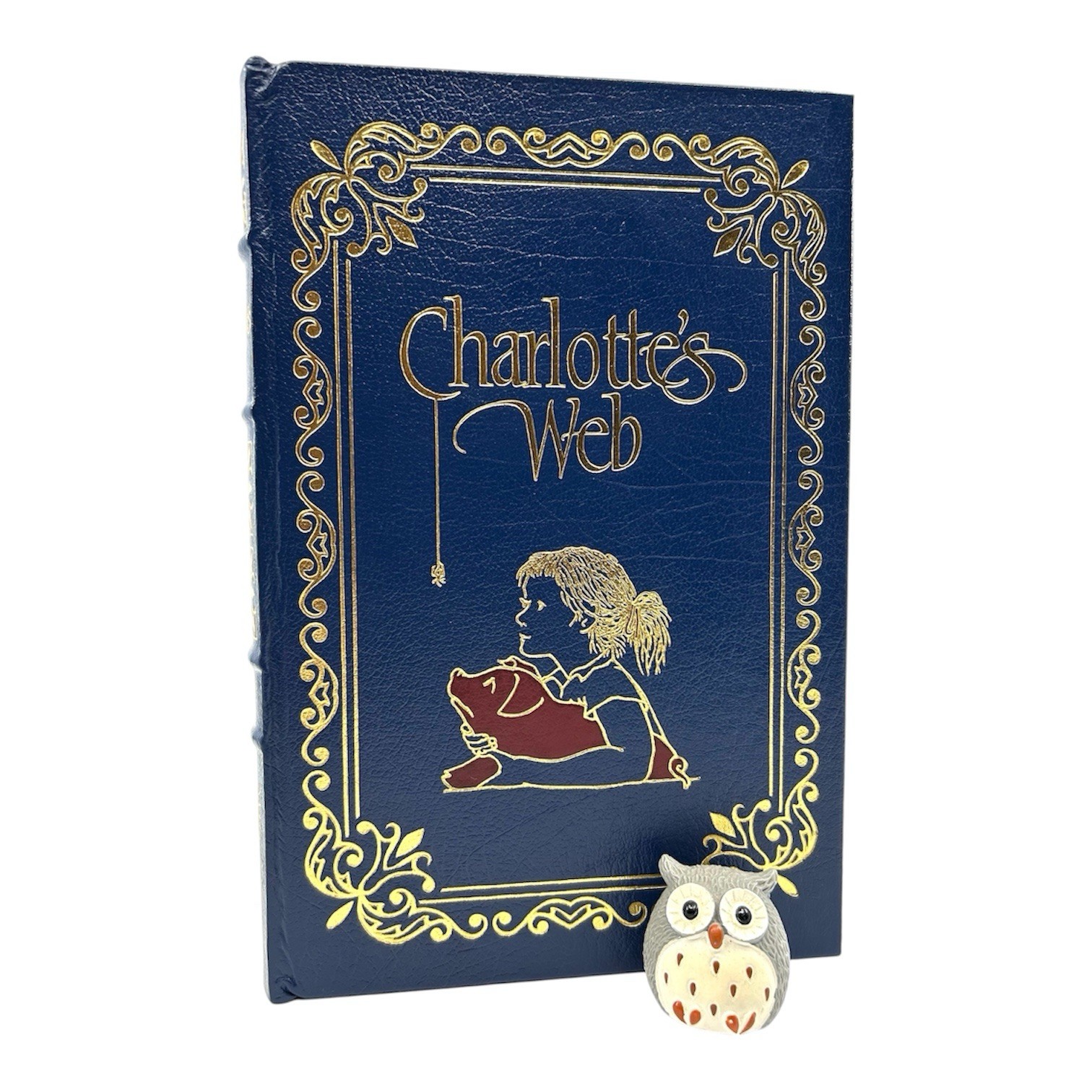 EASTON PRESS Charlotte’s Web EB White Leather Illustrated Friendship Loyalty