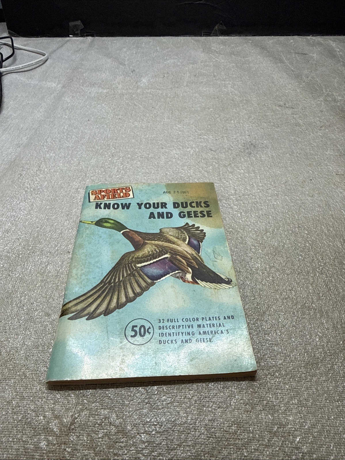 Vintage Sports Afield Know Your Ducks And Geese 1954