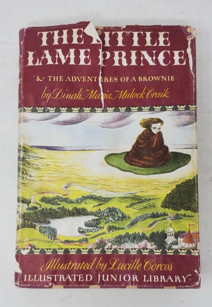 The Little Lame Prince & Adventures of Brownie, 1948 Illustrated Junior Library