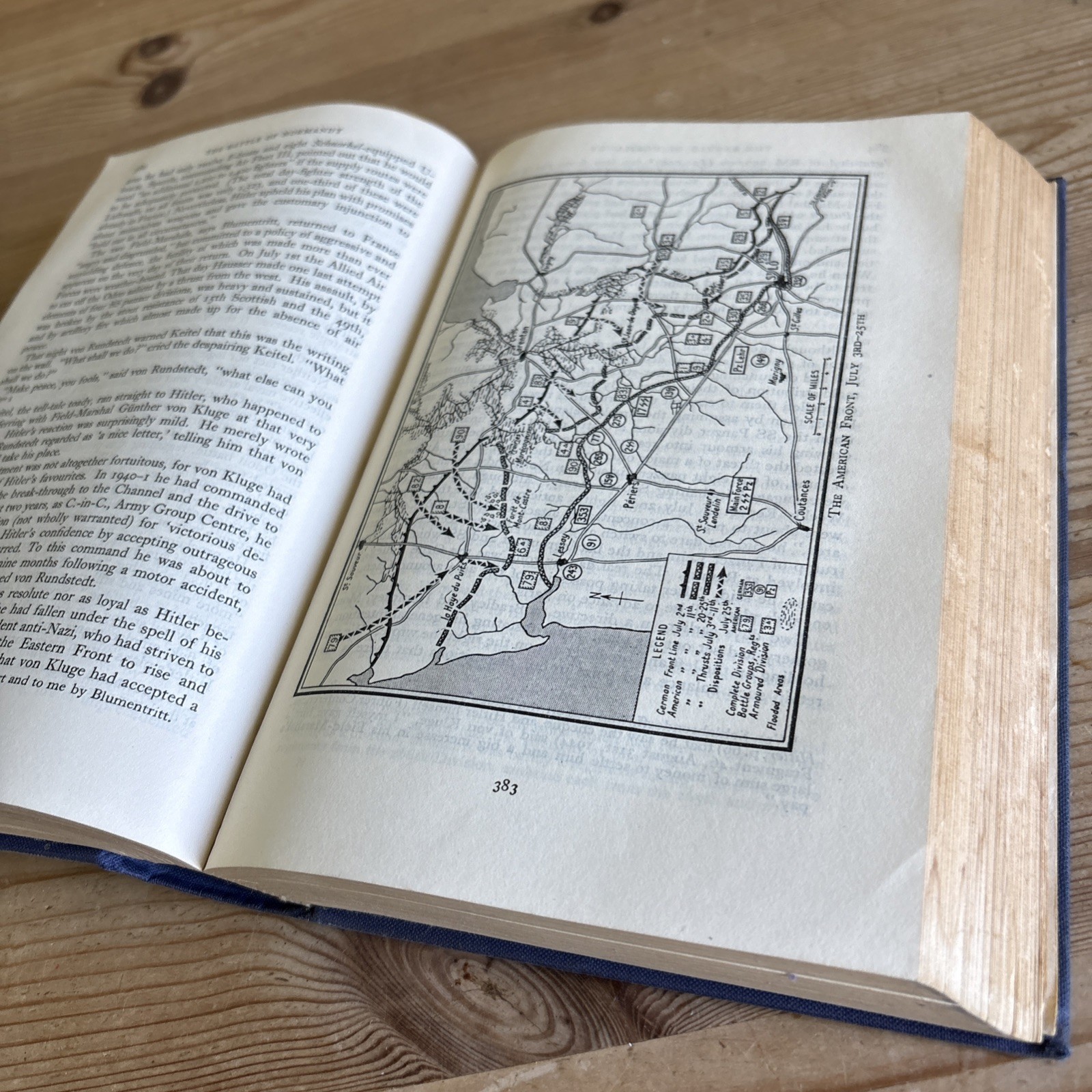Second World War – The Struggle For Europe, Chester Wilmot, Reprint Society 1956